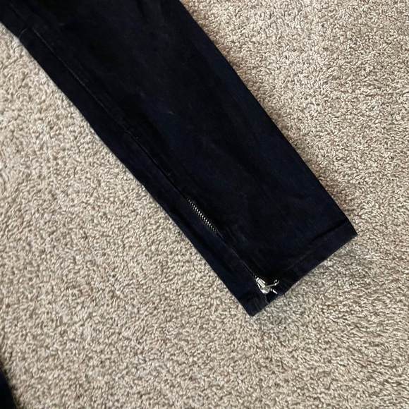 Fear of God Black Fadewash Skinny Jeans with Distressing grunge streetwear goth - Picture 9 of 10